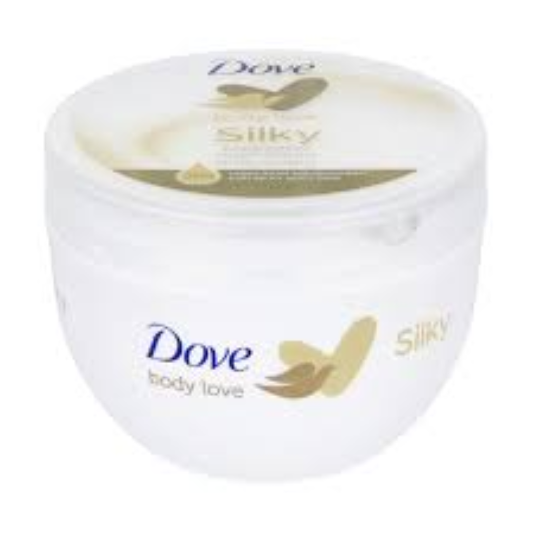 DOVE NOURISHING BODY CREAM SILKY 300ML